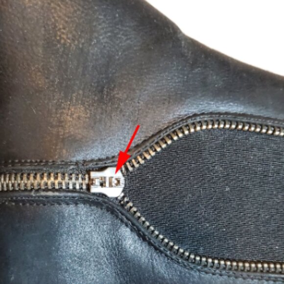 ROCKET DOG Women Comfortable Pull-On Vegan LEATHER BLACK Boots Tiny Flaws SZ 6.5 - Picture 6 of 8